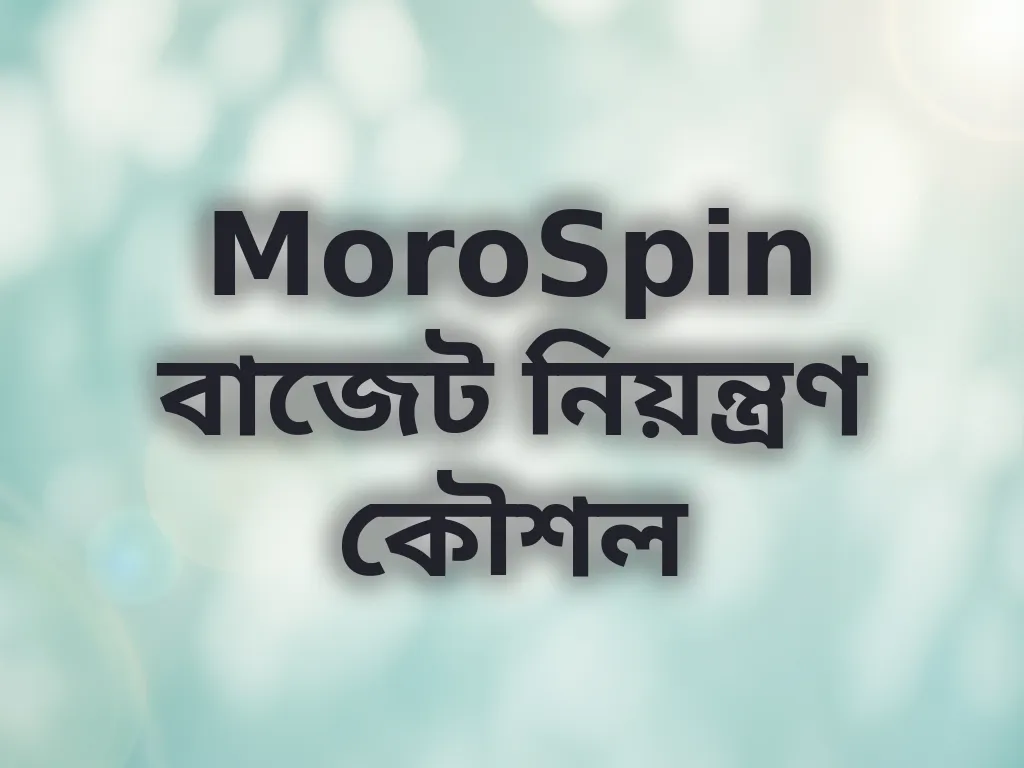 বাজেট নিয়ন্ত্রণ কৌশল